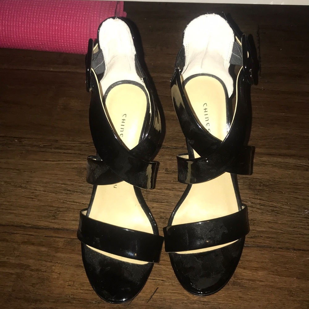 Chinese Laundry Black Heels